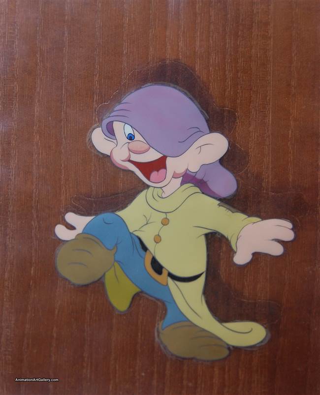 Courvoisier Cel of Dopey from Snow White and the Seven Dwarfs