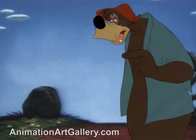 Production Cel of Brer Bear from Song of the South