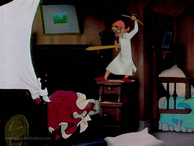 Original Production Cel of John Darling from Peter Pan