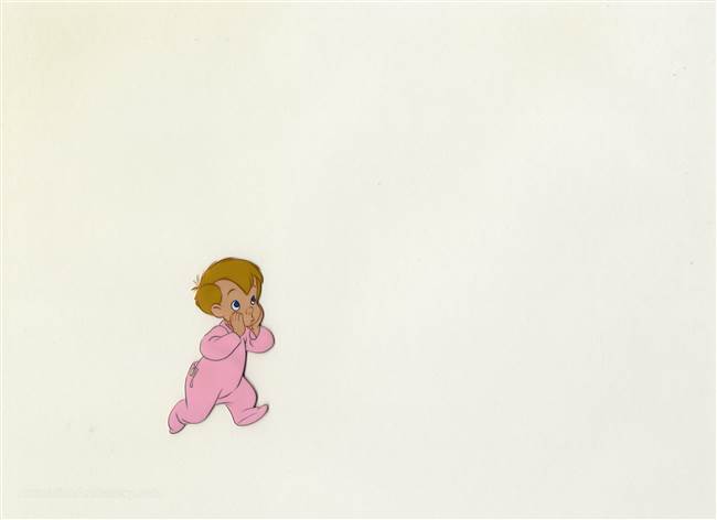 Original Production Cel of Michael Darling from Peter Pan