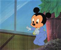 Original Production Cel of Baby Mickey from Disney Babies (1988)