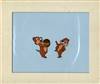 Original Production Cel Disneyland Set-up of Chip and Dale from Disney TV (1960s)