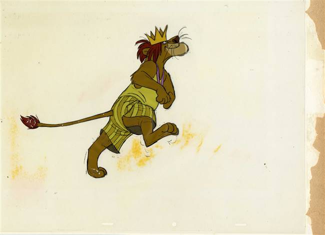 Original Production Cel of King Leonides from Bedknobs and Broomsticks (1971)
