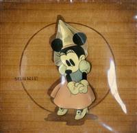Original Courvoisier Cel of Minnie Mouse from Brave Little Tailor (1938)