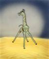 Original Courvoisier Cel of a Giraffe from Dumbo (1941)