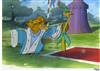 Original Production cel of Prince John and Sir Hiss from Robin Hood (1973)
