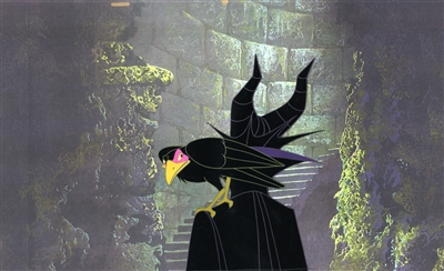 Production Cel of Diablo and Maleficent from Sleeping Beauty