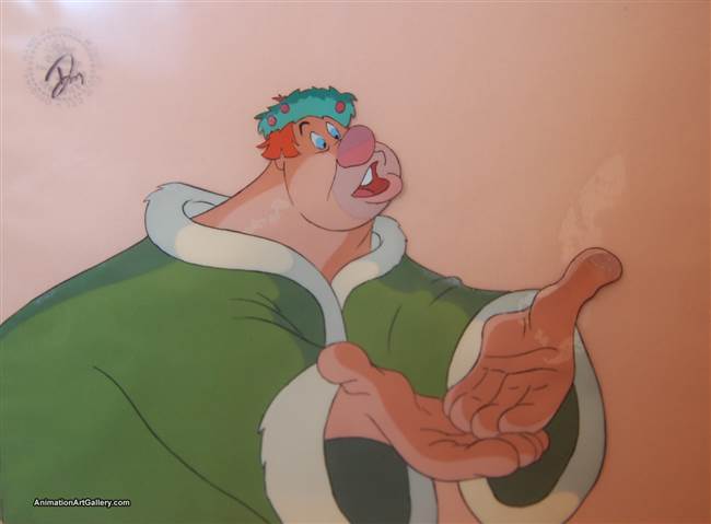 Production Cel of Willie the Giant from Mickey's Christmas Carol