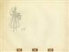 Original Production Drawing of Briar Rose from Sleeping Beauty (1959)