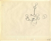 Original Production Drawing of Mickey Mouse from Steamboat Willie (1928)