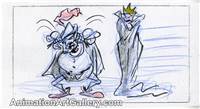 Storyboard of Queen Narissa  and Nathaniel from Enchanted