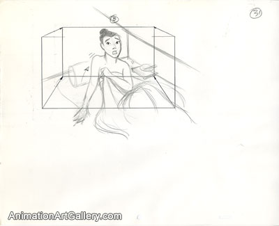 Storyboard of Mulan from Mulan