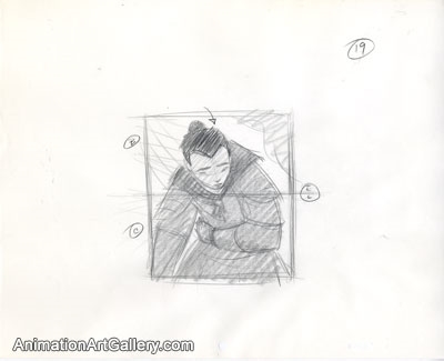 Storyboard of Mulan from Mulan