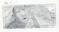 Original production layout drawing of Joshua Sweet from Atlantis: The Lost Empire (2001)