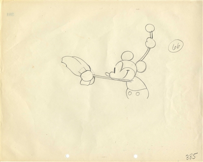 Walt Disney Animation Art Production Drawing