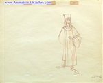 Production Drawing of King Stefan from Sleeping Beauty