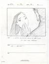 Original Storyboard Drawing of Pocahontas and John Smith from Pocahontas II: Journey to a New World (1998)