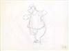 Original Production Drawing of Fisherman Bear from Bedknobs and Broomsticks (1971)