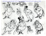 Photostat of the Ringmaster from Dumbo