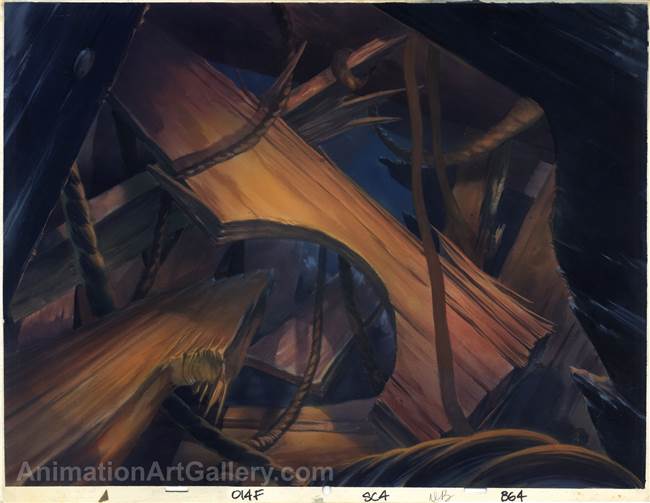 Original Production Master Background from the Secret of NIMH