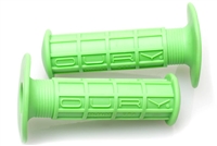 Green OURY MX Moped Grips