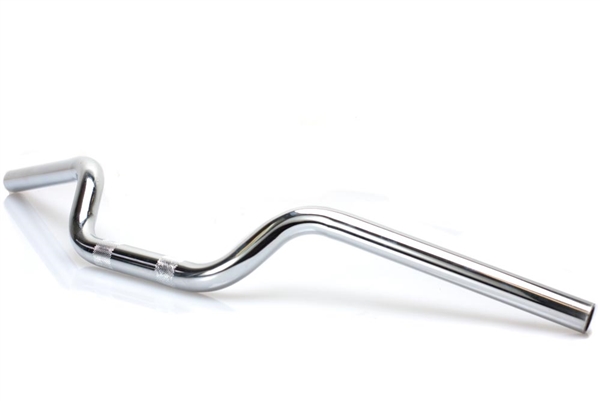 Universal Chrome 7/8" Low Rise Moped Handlebars