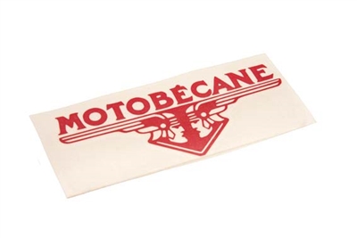 Motobecane RED Vinyl Decal