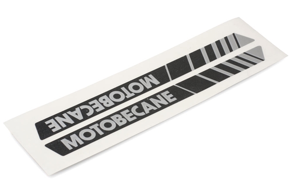 Motobecane Moped Silver/Blk Gas Tank Decals