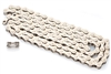 1/8" Silver Pedal Chain - 112 Links