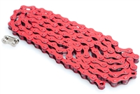 Red 1/8" Pedal Chain - 112 Links