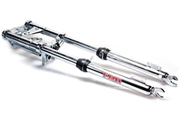Puch Magnum Length EBR Moped Forks - Chrome