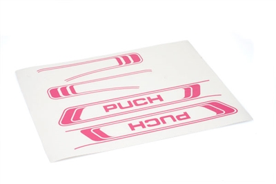 Puch Maxi PINK Decal Set