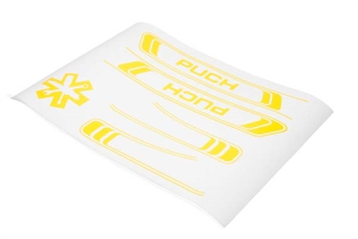 Puch Maxi YELLOW Decal Set