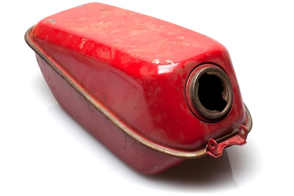 Used Red Puch Murray Moped Gas Tank