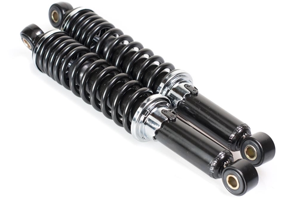 Adjustable Black Rear Moped Shock - 300mm