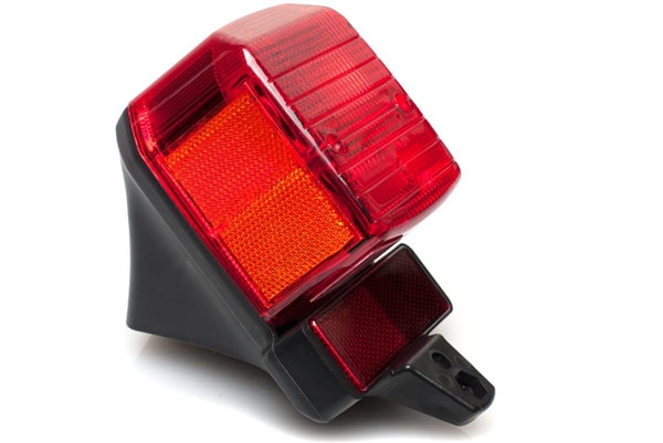 Universal Sqaureish Moped Tail Light