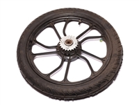 Used Tomos Moped 16" Black Rear Mag Wheel