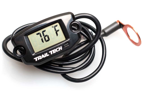 Trail Tech TTO Temperature Gauge - Black