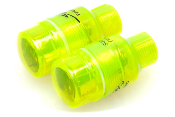 Green MICRO Streetfx LED Valve Stem Caps