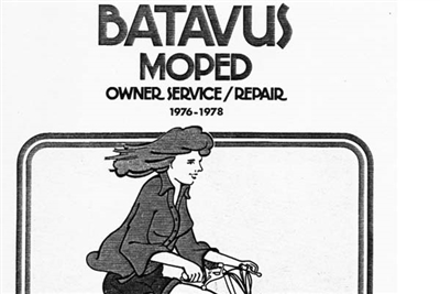 Free Batavus Moped Clymer Service and Repair Manual