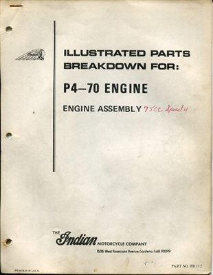 Free Minarelli P4 Engine Assembly Manual