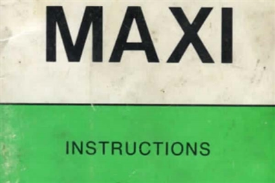 Free Puch Maxi Moped Owners Manual