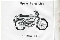 Free Sachs G3 Moped Spare Parts Catalog Manual