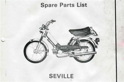 Free Sachs Seville Moped Spare Parts Catalog Manual