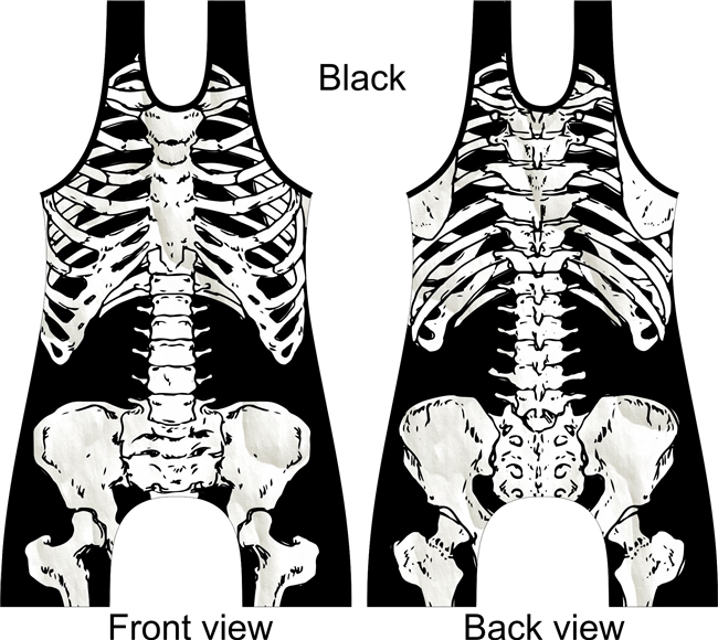 Skeleton with color options