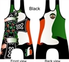 Irish flag and cross wrestling or lifting singlet