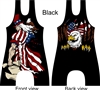 Freedom patriotic singlet