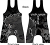 fully sublimated singlet with werewolf in many color options