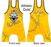 Sublimated wrestling or lifting singlet many colors Razorback mascot