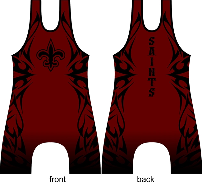 Custom Little saints WC singlet